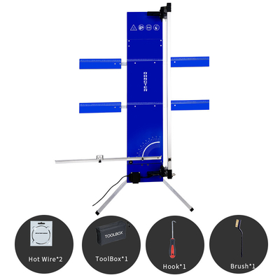 blaue heiße Schaum-Schneidemaschine des Draht-200W mit Plastikkasten-Transformator