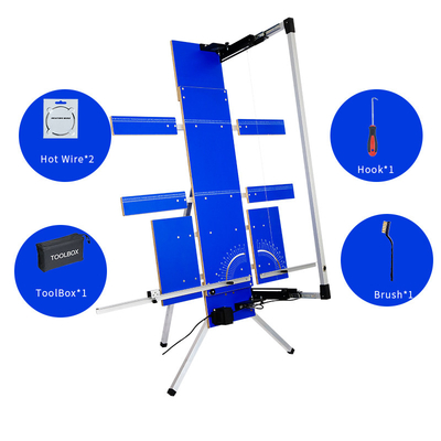 Blaue heiße Schneidemaschine des Draht-110V-240V mit Flügeln
