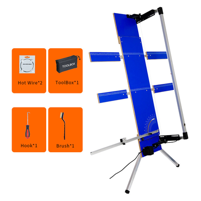 blaue heiße Schaum-Schneidemaschine des Draht-200W mit Plastikkasten-Transformator