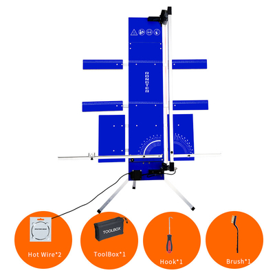 Blaue heiße Schneidemaschine des Draht-110V-240V mit Flügeln