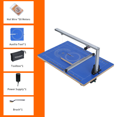 370mm kleine heiße Draht-Schaum-Schneider-Tabelle 25W 110V-240V