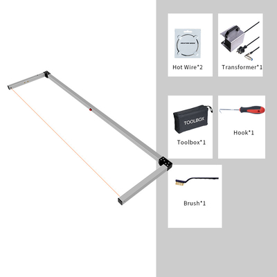 Handbogen-Art elektrischer heißer Draht-Schaum-Schneider 200W