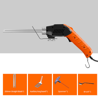 250mm heißer Draht-Messer-Schaum-Schneider-Handluftkühlung 250W