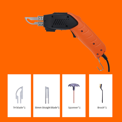 Hand-100W Luftkühlungs-Schaum-Schneider-heißes Messer für Chemiefaser-Gewebe-Stoff