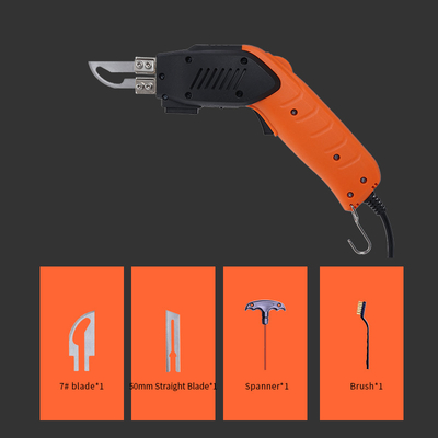 Hand-100W Luftkühlungs-Schaum-Schneider-heißes Messer für Chemiefaser-Gewebe-Stoff