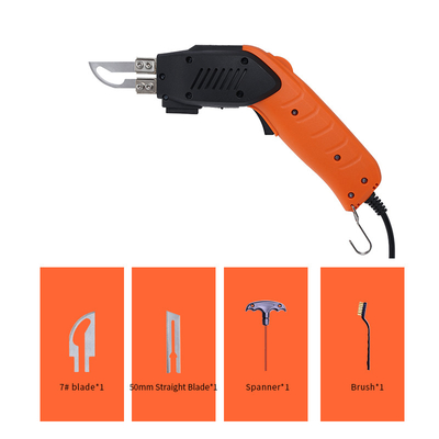 Hand-100W Luftkühlungs-Schaum-Schneider-heißes Messer für Chemiefaser-Gewebe-Stoff