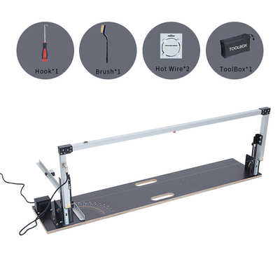 Einzelne Tabellen-Art heiße Draht-Schneidemaschine 1450mm ENV für KT-Brett