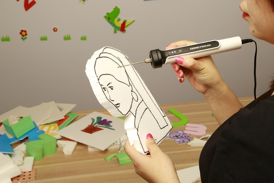 Heißer Draht-Schaum-Ausschnitt Pen For Kindergarten Children Handmade