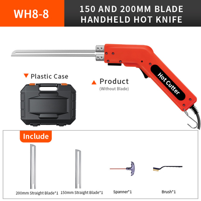 Leistungsfähiges heißes Handmesser 200W mit 150mm und 200mm Blättern
